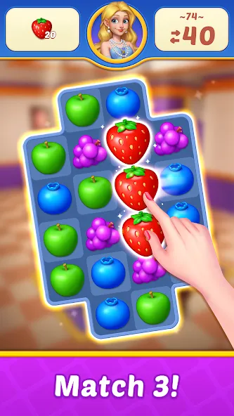 Fruit Diary 2: Manor Design [МОД: Много денег, Монет и Все открыто] Screenshot 2