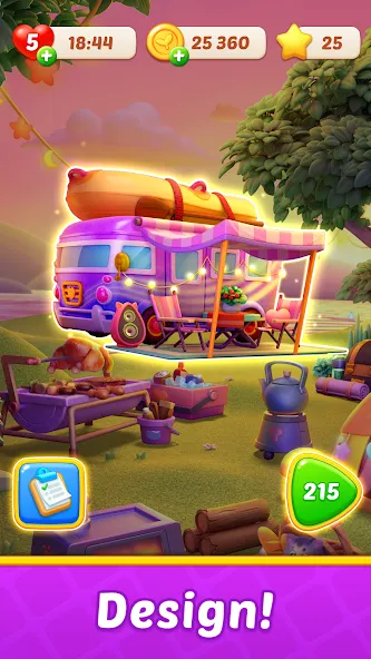 Fruit Diary 2: Manor Design [МОД: Много денег, Монет и Все открыто] Screenshot 3