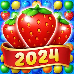 Скачать Fruit Diary - Match 3 Games [МОД: Все открыто, Дополнительные деньги и Меню MOD] | Взлом Fruit Diary - Match 3 Games на Андроид