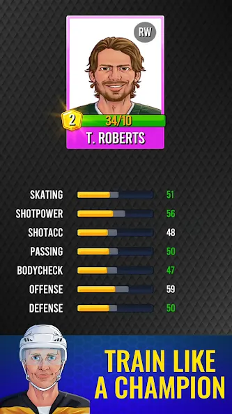 Superstar Hockey (уперстар Хоккей) [МОД: Меню, Бесконечные монеты и Открытые уровни] Screenshot 5