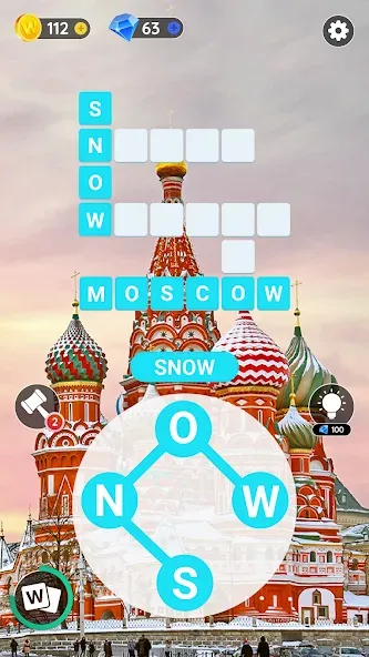 Word City: Connect Word Game (Ворд Сити) [МОД: Деньги, Монеты и Меню MOD] Screenshot 5