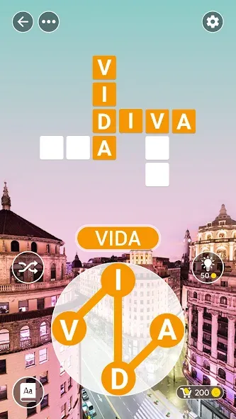 Ciudad de Palabras: Crucigrama (Сьюдад де Палабрас) [МОД: Много денег, Монет и Все открыто] Screenshot 5