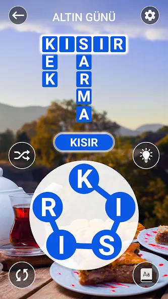 Kelime Gezmece (Келиме Гезмеце) [МОД: Деньги, Монеты и Меню MOD] Screenshot 1