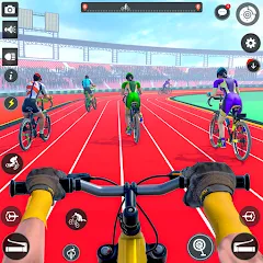 Скачать BMX Cycle Race 3d Cycle Games (гонка на велосипедах 3D игры на велосипеде) [МОД: Все открыто, Дополнительные деньги и Меню MOD] | Взлом BMX Cycle Race 3d Cycle Games на Андроид