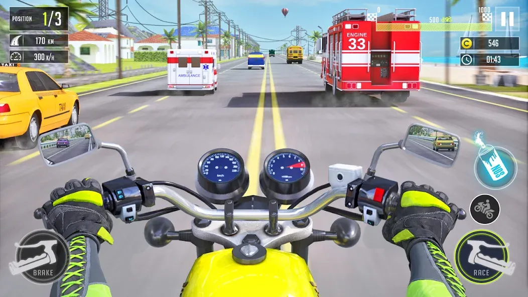 3d Bike Racing Bike Race Games [МОД: Бесконечные деньги, Монеты и Мега MOD] Screenshot 2