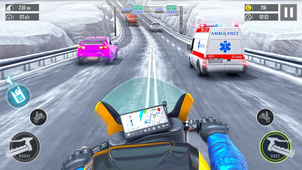 3d Bike Racing Bike Race Games [МОД: Бесконечные деньги, Монеты и Мега MOD] Screenshot 4