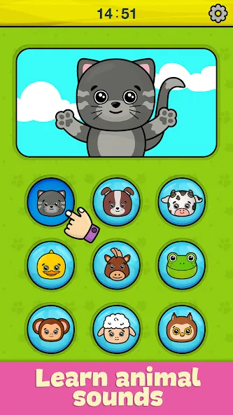 Bimi Boo Baby Phone for Kids [МОД: Бесконечные деньги, Монеты и Мега MOD] Screenshot 2