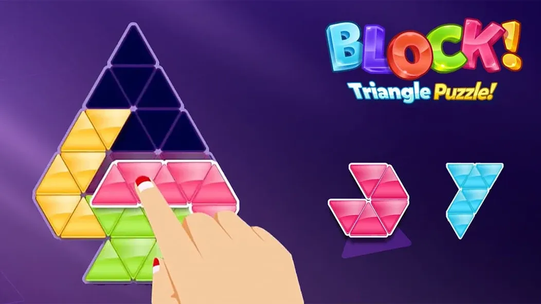 Block! Triangle Puzzle:Tangram [МОД: Много денег, Монет и Все открыто] Screenshot 2