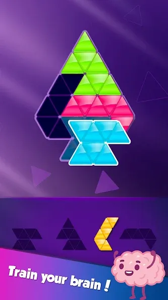 Block! Triangle Puzzle:Tangram [МОД: Много денег, Монет и Все открыто] Screenshot 4