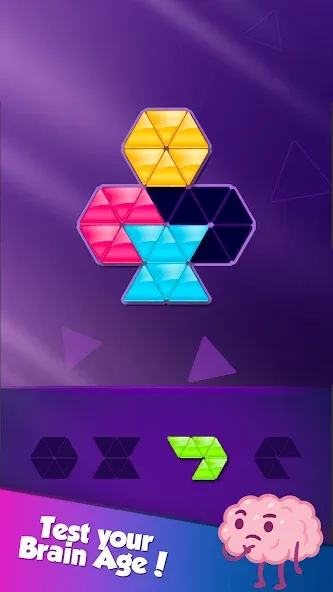 Block! Triangle Puzzle:Tangram [МОД: Много денег, Монет и Все открыто] Screenshot 5