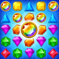Скачать Jewel Match King [МОД: Много монет, Открытые уровни и Мега MOD] | Взлом Jewel Match King на Андроид