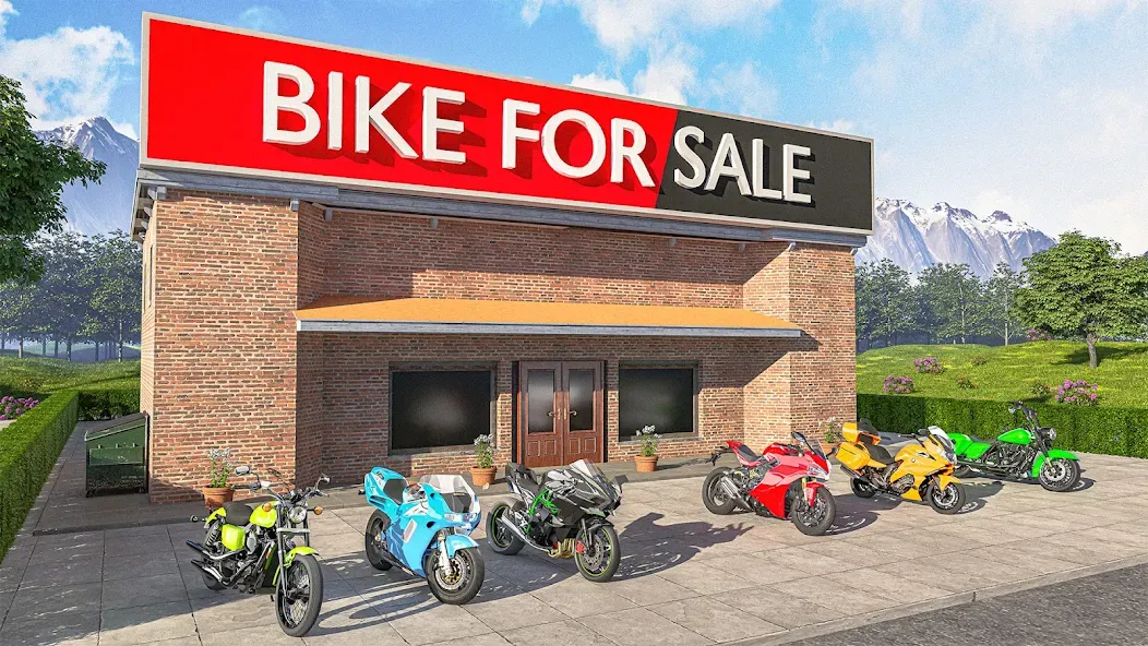 Motorcycle Dealer Bike Games [МОД: Деньги, Монеты и Меню MOD] Screenshot 1