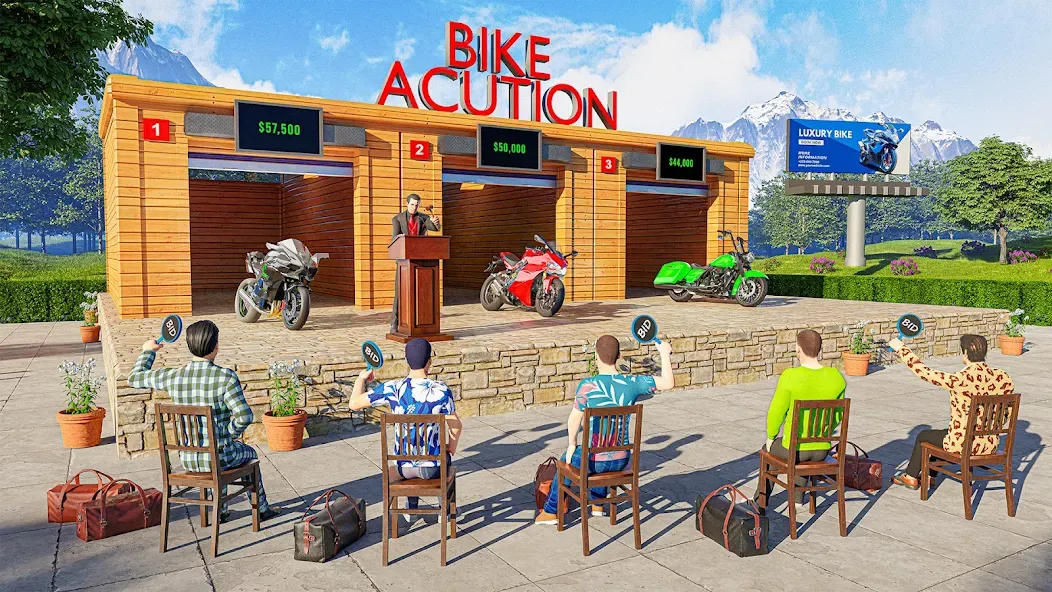 Motorcycle Dealer Bike Games [МОД: Деньги, Монеты и Меню MOD] Screenshot 3