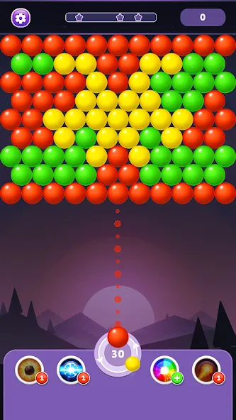 Bubble Shooter Rainbow [МОД: Деньги, Монеты и Меню MOD] Screenshot 5