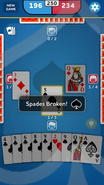 Spades - Card Game (Спейдс) [МОД: Деньги, Монеты и Меню MOD] Screenshot 5