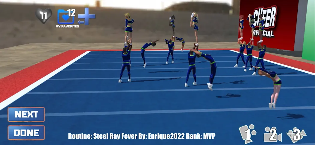 CHEER Official 3D (ЧИР Официальный 3D) [МОД: Много монет, Открытые уровни и Мега MOD] Screenshot 1