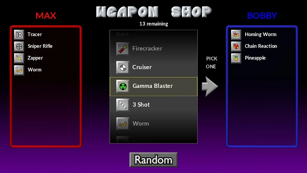 Pocket Tanks (Покет Танкс) [МОД: Деньги, Монеты и Меню MOD] Screenshot 2