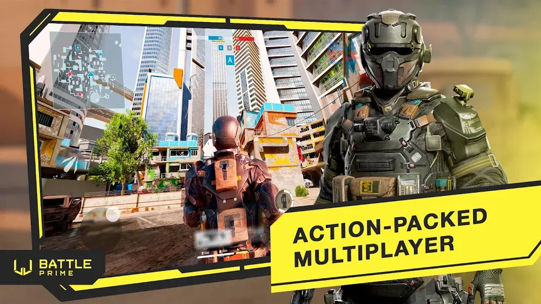 Battle Prime: FPS gun shooting (Баттл Прим) [МОД: Все открыто, Дополнительные деньги и Меню MOD] Screenshot 2