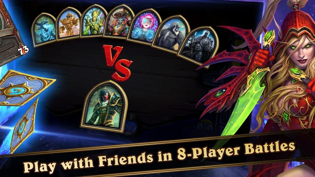 Hearthstone (Хртстоун) [МОД: Много монет, Открытые уровни и Мега MOD] Screenshot 3
