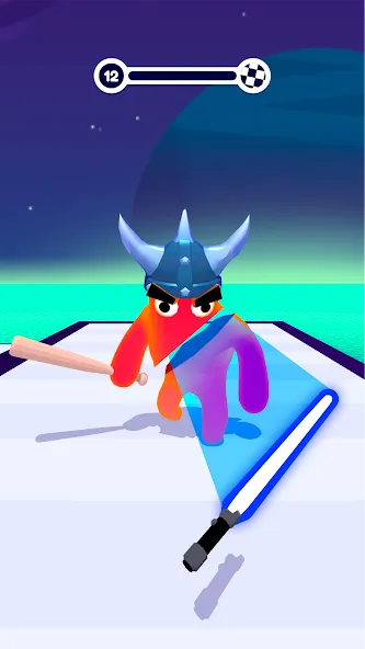 Blob Shooter 3D — Assassin Hit [МОД: Деньги, Монеты и Меню MOD] Screenshot 1