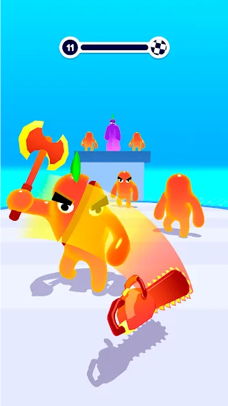 Blob Shooter 3D — Assassin Hit [МОД: Деньги, Монеты и Меню MOD] Screenshot 3