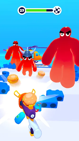 Blob Shooter 3D — Assassin Hit [МОД: Деньги, Монеты и Меню MOD] Screenshot 4