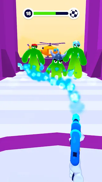 Blob Shooter 3D — Assassin Hit [МОД: Деньги, Монеты и Меню MOD] Screenshot 5