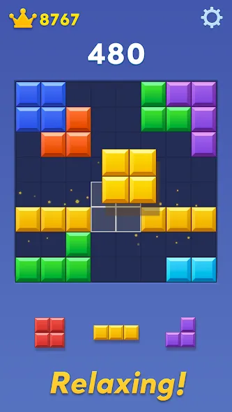Block Blast! (Блок Бласт) [МОД: Много монет, Открытые уровни и Мега MOD] Screenshot 2