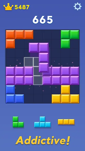 Block Blast! (Блок Бласт) [МОД: Много монет, Открытые уровни и Мега MOD] Screenshot 3