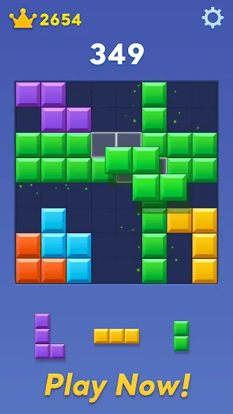 Block Blast! (Блок Бласт) [МОД: Много монет, Открытые уровни и Мега MOD] Screenshot 5