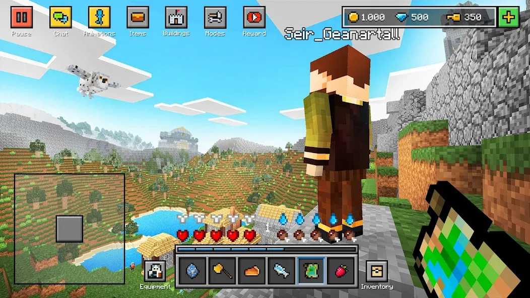 Block World 3D: Craft & Build [МОД: Бесконечные деньги, Монеты и Мега MOD] Screenshot 5