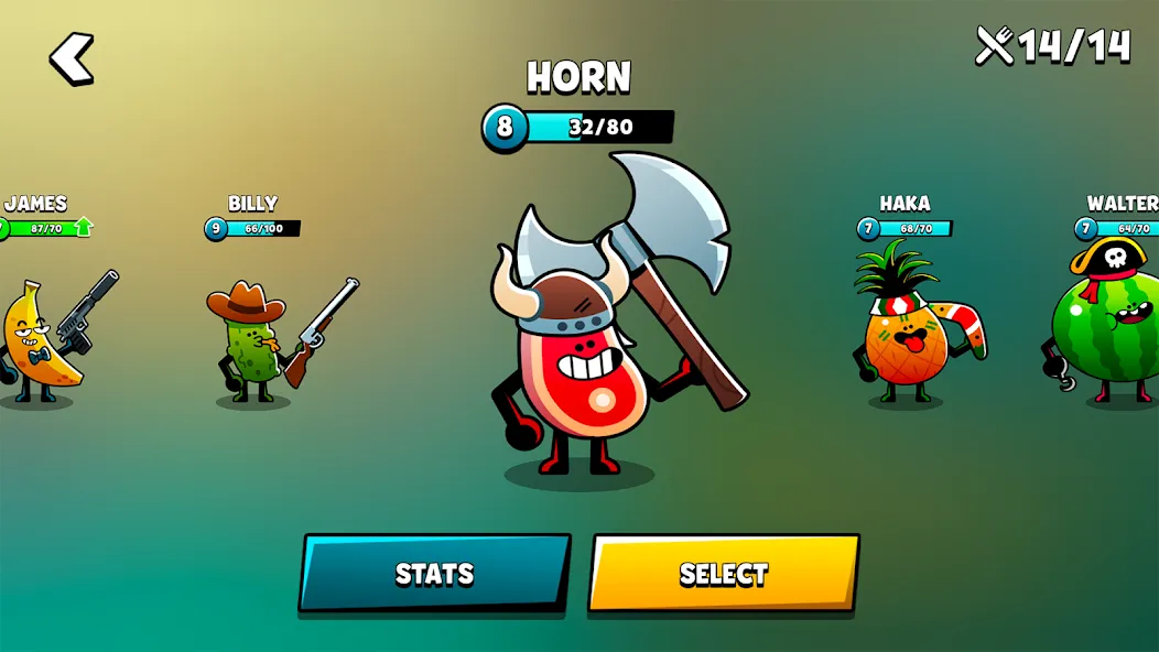 Food Gang [МОД: Все открыто, Дополнительные деньги и Меню MOD] Screenshot 3