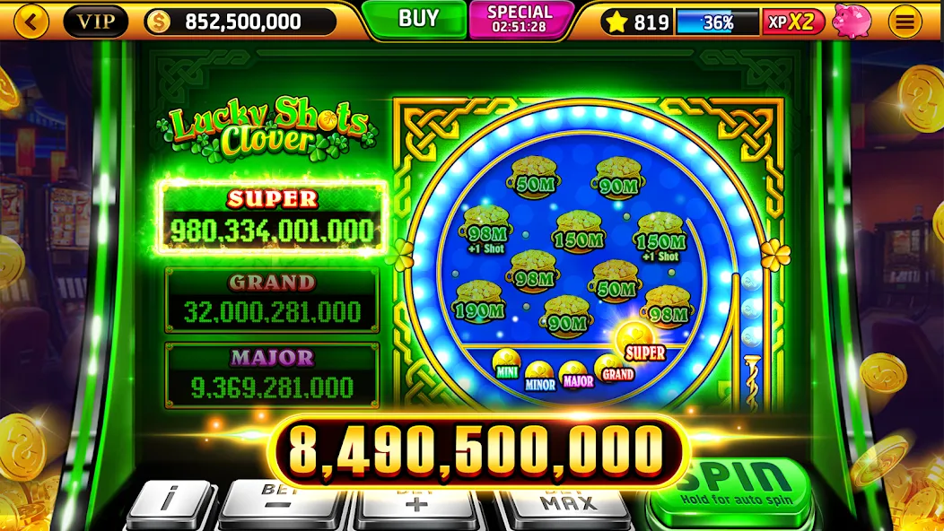 Wild Classic Slots Casino Game [МОД: Много денег, Монет и Все открыто] Screenshot 2
