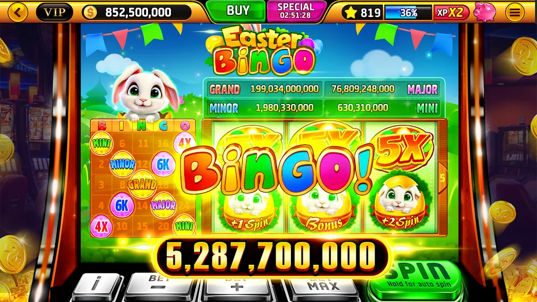 Wild Classic Slots Casino Game [МОД: Много денег, Монет и Все открыто] Screenshot 3