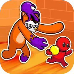 Скачать Survivor In Rainbow Monster (Сурвайвер Ин Рейнбоу Монстер) [МОД: Меню, Бесконечные монеты и Открытые уровни] | Взлом Survivor In Rainbow Monster на Андроид