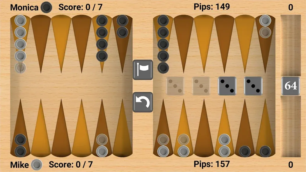 Bluetooth Backgammon [МОД: Бесконечные деньги, Монеты и Мега MOD] Screenshot 3