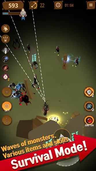Last Arrows : Sniping Archer (Ласт Эроус) [МОД: Много монет, Открытые уровни и Мега MOD] Screenshot 4