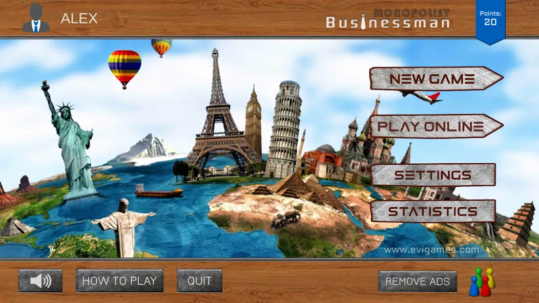 Businessman ONLINE board game (Бизнесмен онлайн настольная игра) [МОД: Много денег, Монет и Все открыто] Screenshot 2