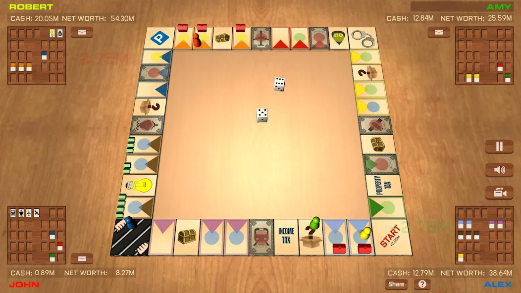 Businessman ONLINE board game (Бизнесмен онлайн настольная игра) [МОД: Много денег, Монет и Все открыто] Screenshot 3