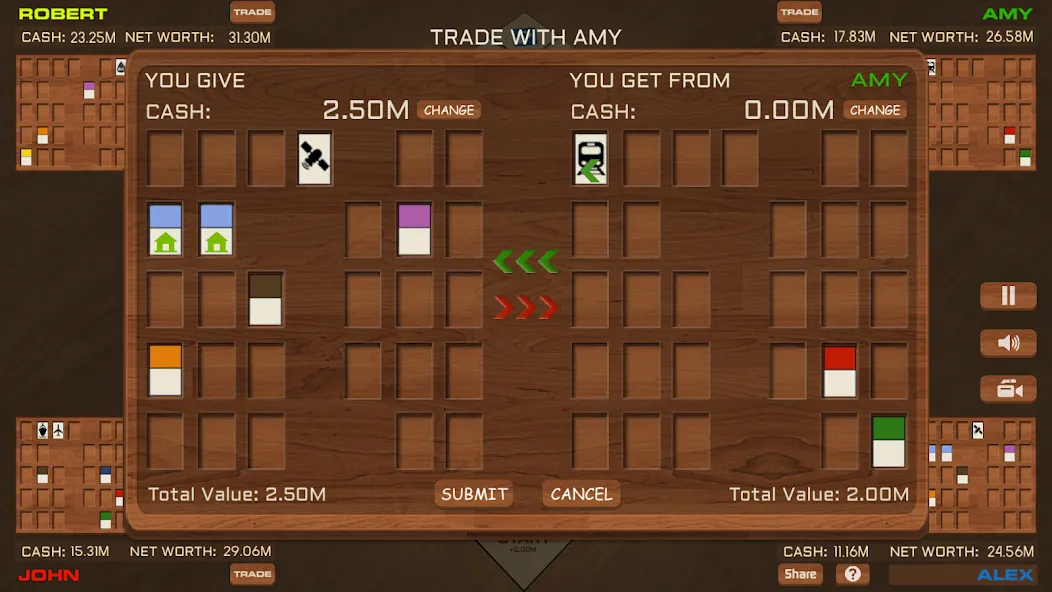 Businessman ONLINE board game (Бизнесмен онлайн настольная игра) [МОД: Много денег, Монет и Все открыто] Screenshot 5