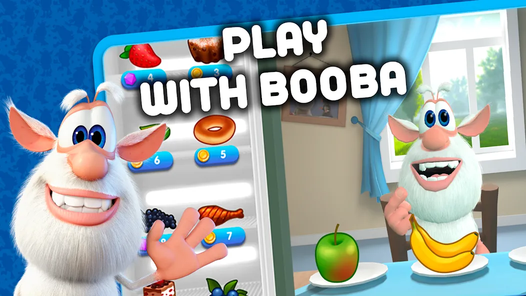 My talking Booba. Virtual pet [МОД: Много денег, Монет и Все открыто] Screenshot 1