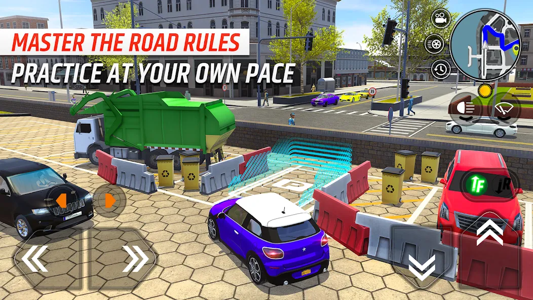 Car Driving School Simulator (Автошкола симулятор вождения) [МОД: Все открыто, Дополнительные деньги и Меню MOD] Screenshot 3