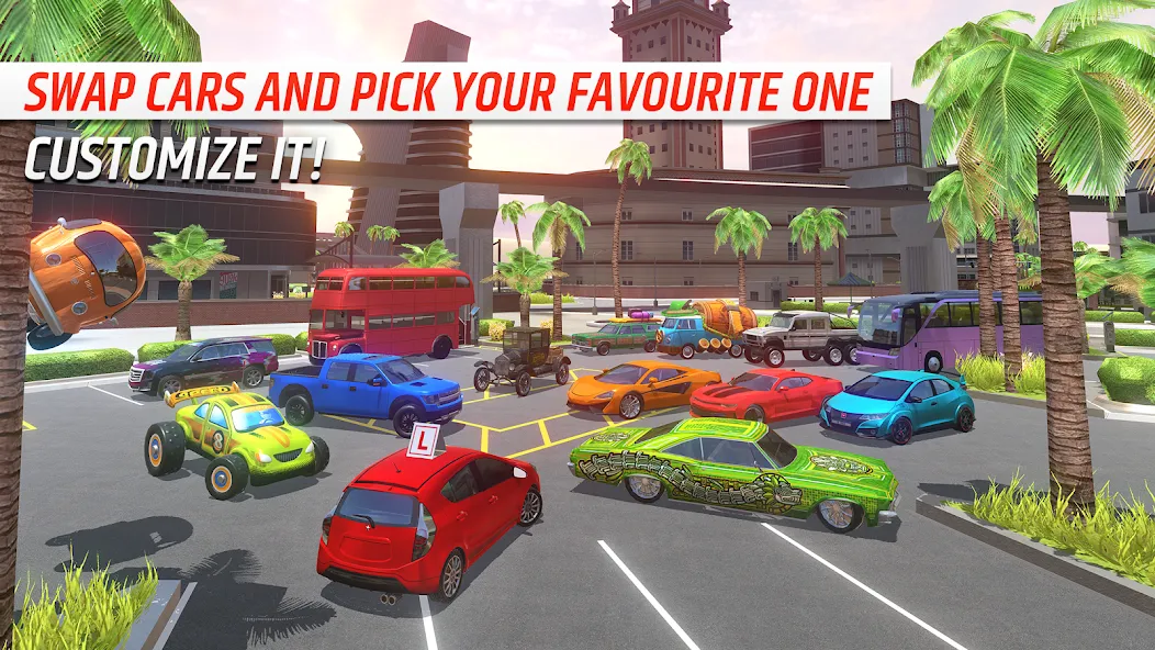 Car Driving School Simulator (Автошкола симулятор вождения) [МОД: Все открыто, Дополнительные деньги и Меню MOD] Screenshot 4