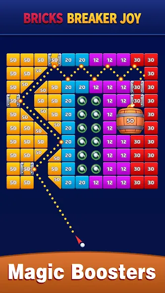 Bricks Breaker Joy (Брикс Брейкер Джой) [МОД: Много денег, Монет и Все открыто] Screenshot 1