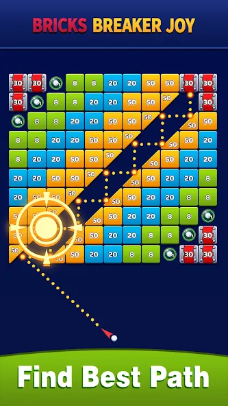 Bricks Breaker Joy (Брикс Брейкер Джой) [МОД: Много денег, Монет и Все открыто] Screenshot 3