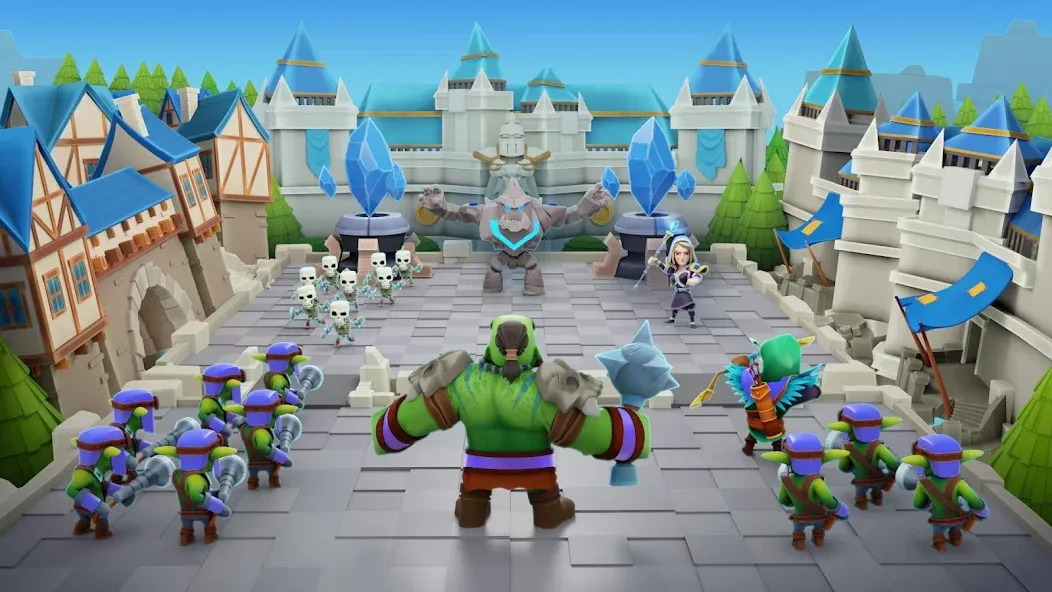 Clash of Wizards (Клаш оф Уизардс) [МОД: Бесконечные деньги, Монеты и Мега MOD] Screenshot 1