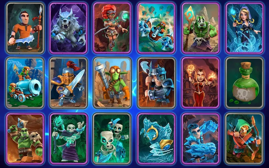 Clash of Wizards (Клаш оф Уизардс) [МОД: Бесконечные деньги, Монеты и Мега MOD] Screenshot 2