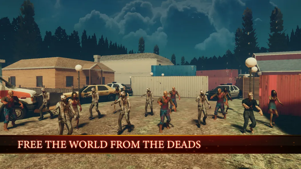 Dead Invasion : Zombie Shooter (Дед Инвейжн) [МОД: Меню, Бесконечные монеты и Открытые уровни] Screenshot 2