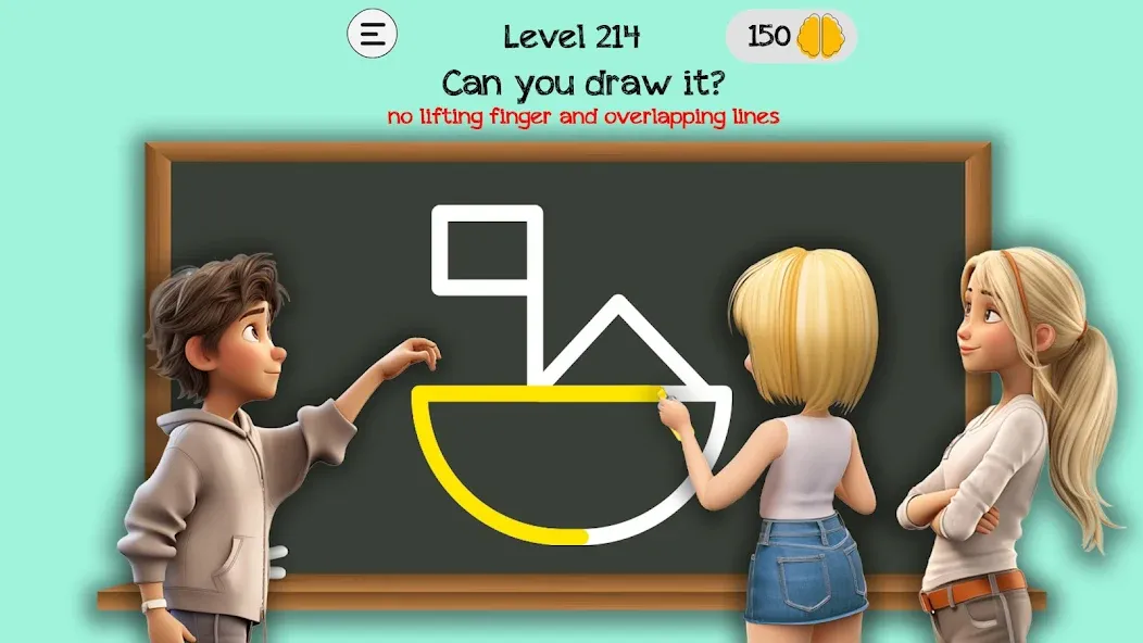 Braindom: Brain Games Test (Брейндом) [МОД: Меню, Бесконечные монеты и Открытые уровни] Screenshot 1