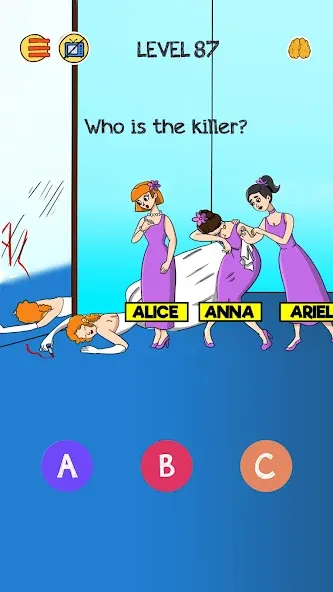 Brain Who? Tricky Riddle Tests (Брейндом 2) [МОД: Много монет, Открытые уровни и Мега MOD] Screenshot 2